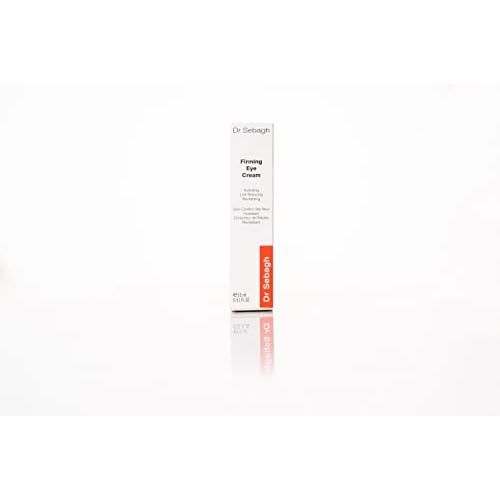 Dr Sebagh Firming Eye Cream (0.5 fl oz) - Eyecream for Dark Circle & Puffiness - Under Eye Moisturizer & Hollow Eyes Treatment - Lifting Sunken Eyes Treatment & Under Eye Plumper for Aging Skin