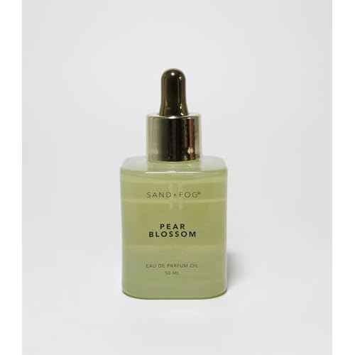 Sand + Fog Pear Blossom Eau de Parfum Dropper Oil for Women, 50 ml, 1.69 FL OZ Unboxed