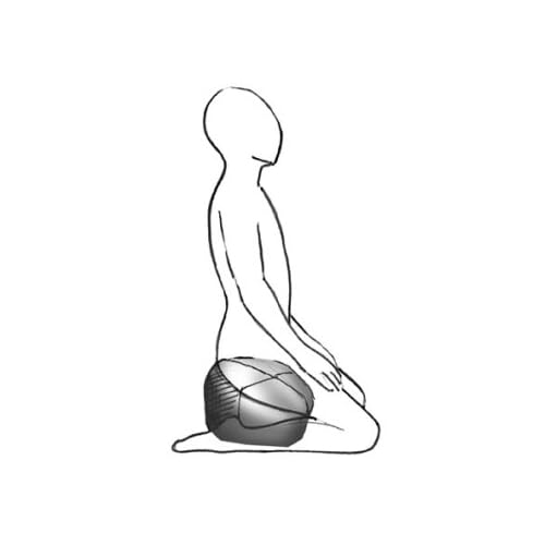 Sangha Meditation Cushion for Yoga Meditation Sitting Kneeling