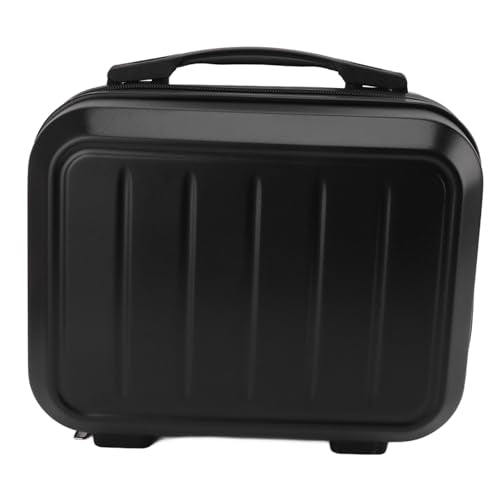 Cosmetic Bag, 14 Inch Stylish and Portable Cosmetic Case for Travel (Black)