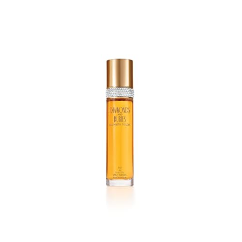 Elizabeth Taylor Women's Perfume, Diamonds and Rubies, Eau De Toilette EDT Spray, 3.3 Fl Oz