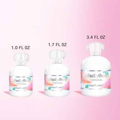 Cacharel Anais Anais, Eau de Toilette for Women, Floral, Green With Notes of White Lily & Musk