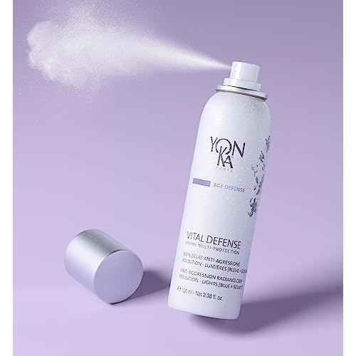 Yon-Ka Vital Defense Face Mist | Hydrating Anti-Pollution Finishing & Setting Spray | Protect Skin from Environmental Stressors and Natural and Artificial Light | 3.38 fl oz
