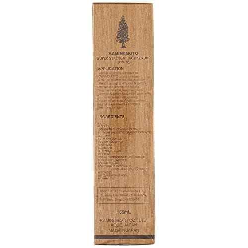 New KAMINOMOTO Super Strength Hair Tonic SERUM Gold 150ML Japan Bestselling Hair Loss
