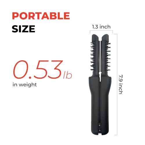 YA-MAN SPA Styler¢ç Cordless Volume + Smooth - Cordless Styling, Reimagined. Hybrid Hot Brush + Flat Iron