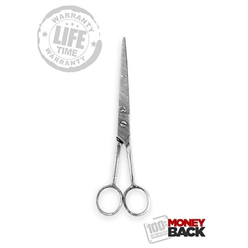 Perkin - Damascus Steel Scissor Professional Hair Cutting Shears Barber Scissor