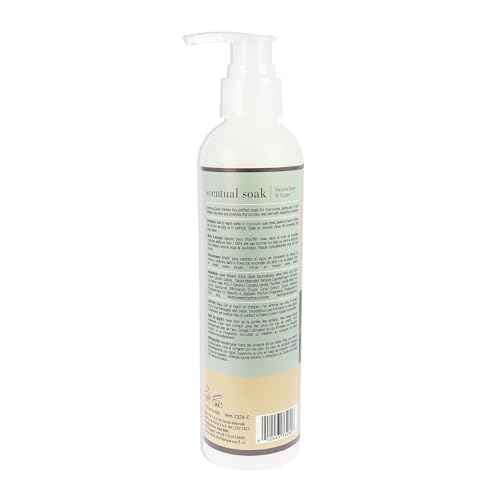 Cuccio Naturale Scentual Soak - Creamy, Liquid Wash for Mani-Pedi - No Parabens - Soften, Cleanse and Hydrate Skin - Anti-Aging Solution - Use On Hands, Body and Feet - Vanilla Bean and Sugar - 8 Oz