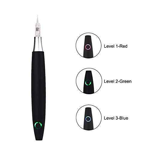 Wireless Permanent Eyebrow Makeup Pen Professional Rechargeable Rotary Machine Device With 10PCS Needles For Eyebrows,Eyeliners, Lips