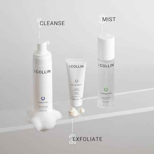 G.M. COLLIN Phytoaromatic Gommage | Exfoliating Facial Scrub with Rice Powder and Jojoba | Refines Skin Texture & Revitalizes | Soothes