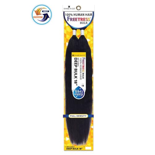 Freetress Human Hair Braids - Ww Deep Bulk 18" (Color:30)