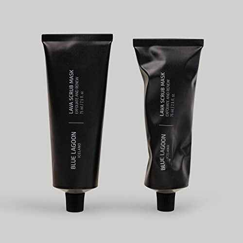 Blue Lagoon - Resurfacing Exfoliating Volcanic Lava Scrub Face Mask - Hydrating Face Mask - Moisturizing Face Mask - Face Scrub - Hydrating Mask - Bioactive Icelandic Skincare (1 oz | 30 ml)