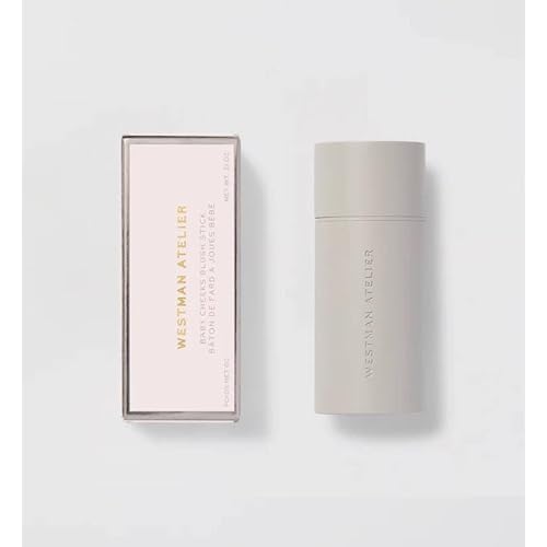 Westman Atelier Baby Cheeks Blush Stick - Coquette (Bright Pinky Peach). Full Size., 0.21 Ounce (Pack of 1)