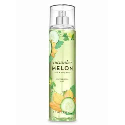 Bath & Body Works Cucumber Melon Fine Fragrance Body Spray Mist 8 fl oz / 236 mL (Cucumber Melon)
