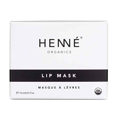 Henn? Organics Lip Mask - Natural Organic Moisturizer Treatment for Plump Lips