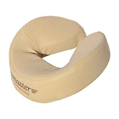 Master Massage Patented Ultra Plush Memory Foam Face Cushion Pillow Headrest Cream, Beige