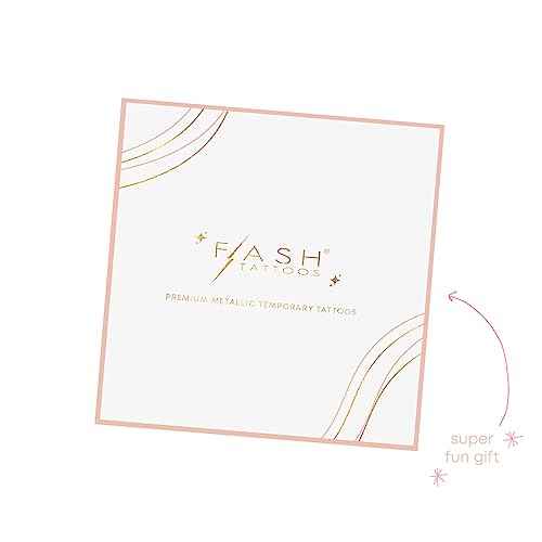 SNOWFLAKE FLURRY set of 10 premium waterproof metallic snowflake temporary Flash Tattoos | Holiday Party Favors, Frozen Party Supplies, Christmas party, snowflake party