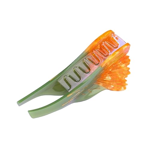Calendula Claw Clip,Acetate Hair Clips,Small Hair Clips for Women