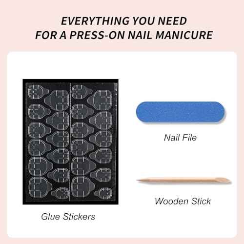 Christmas Press on Nails Long Square Fake Nails Red Nails Press ons with Snowman,Snowflake Designs Reusable Artificial Nail Full Cover Glossy Glue on Nails Stick on Nails for Women Manicure 24 Pcs