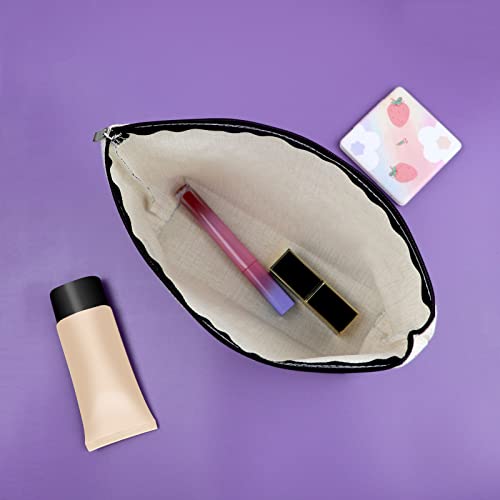 Sazuwu Breast Cancer Gifts Cosmetic Bag Pink Ribbon Awareness Makeup Bag for Survivors Patients Inspirational Gifts for Women Fighting Cancer