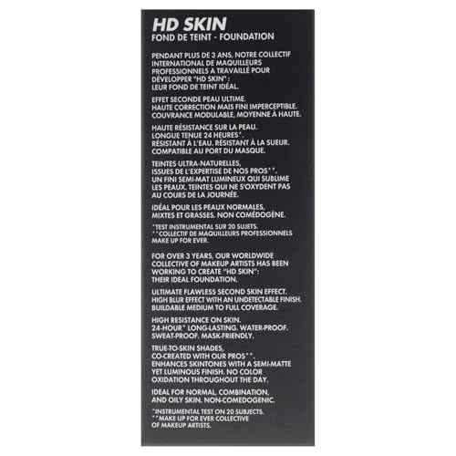Make Up For Ever HD Skin Undetectable Longwear Foundation - 1N10 by Make Up For Ever for Women - 1 oz Foundation