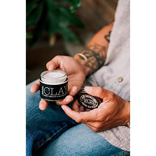 18.21 Man Made Hair Styling Products Pomade, Wax, Clay & Paste, 2 oz