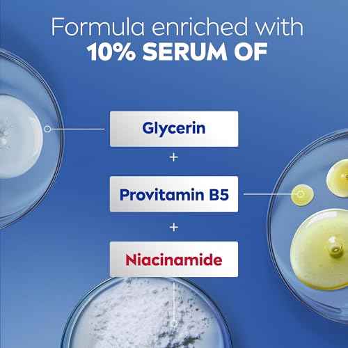 NIVEA Intense Healing Body Lotion for Very Dry, Itchy Skin with Glycerin, Provitamin B5 and Niacinamide, 72-Hour Body Moisturizer, 16.9 Fl Oz Pump Bottle