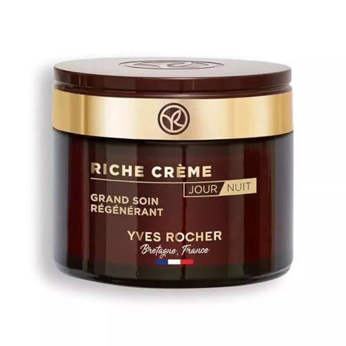 Yves Rocher Riche Cr?me Face Aging Mature Skin Day & Night Cream Women Skin Care Anti Wrinkle - 75 ml./2.5 fl.oz.