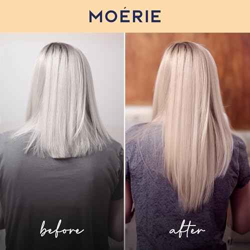 Moerie Shampoo and Conditioner Plus Hair Mask and Spray Mega Pack ? The Ultimate Growth Care ? For Longer, Thicker, Fuller Hair - Volumizing Products ? Paraben & Silicone Free - 4 items