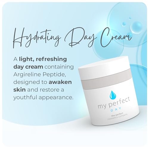 My Perfect Day Skin Moisturizer Face Cream - 50ml Anti-Aging Facial Moisturizer, Reduces Wrinkles & Fine Lines, Fast Absorbing, Non-Greasy, 3-Month Supply, Suitable for All Skin Types