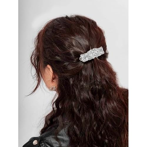 HAQUIL Viking Vintage Rectangular Hairclip, Retro Hair Clip, Celtic Knot Protection, Hair Barrettes Jewelry Hair Accessories Gift for Women