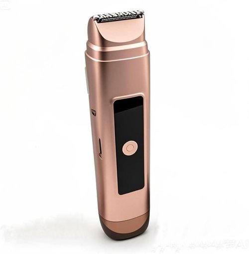 Dynooper Bikini Trimmer for Women: Electric Razor & Shaver with Dual Heads forBody Pubic Hair, IPX7 Waterproof with LED Display