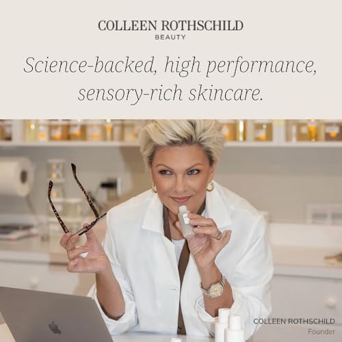 COLLEEN ROTHSCHILD Radiant Cleansing Balm | Deeply Cleanses, Soothes, Removes Makeup & Impurities | Restores Luminosity | Calms & Decongests | Combats Dehydration