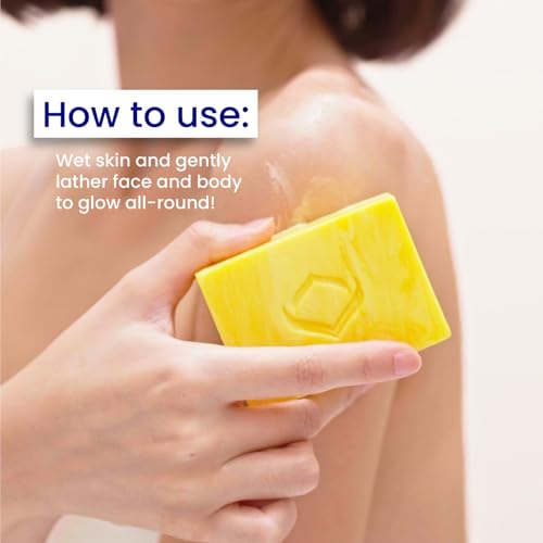 Relumins Authentic Professional Clear Soap with Calamansi & Salicylic Acid ? Holidays Deep Cleansing & Exfoliating Bar for Smooth, Refined, and Balanced Skin ? 135g x 10 Bars