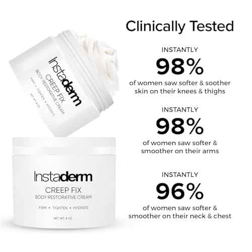 Crepe Fix Body Restorative Cream ? Anti-Aging Wrinkle Cream, Support Skins Natural Elastin & Collagen Production to Restore, Lift, Tighten, Hydrate & Smooth Thinning Aged Crepey Skin. 8OZ