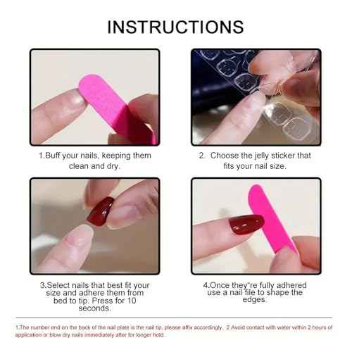 Greenwich Cute Christmas Coffin Nails Full Cover Colorful Red Hat Winter Xmas Artificial Matte Stick on Nails Design 24Pcs