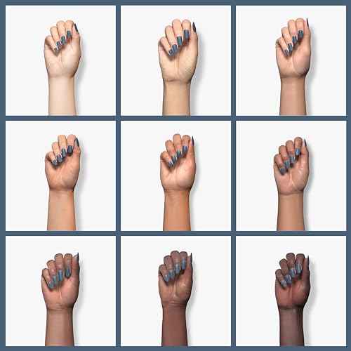 Sally Hansen Insta-Dri Nail Polish | Quick Dry, Long Lasting, Streak-Free Shine | Opaque, Shiny | 507 Time to Indi-go | Deep Indigo Blue Nail Color.
