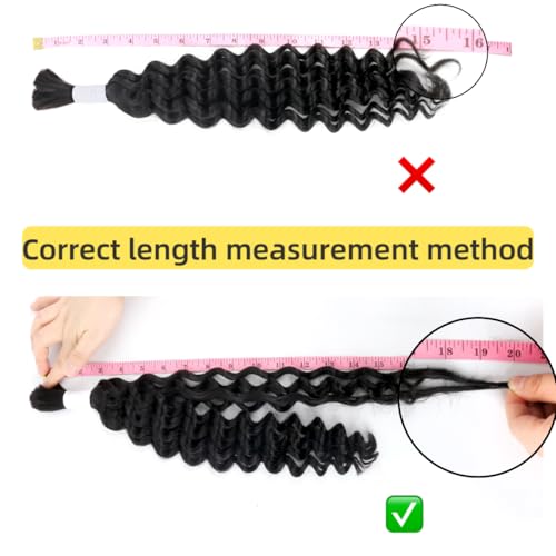 P4/30 Deep Wave Ombre Human Braiding Hair 24Inch 2 Bundles 100g Bulk Human Hair for Braiding No Weft Human Braiding Hair for Boho Braids Wet and Wavy 100% Brazilian Virgin Curly Hair