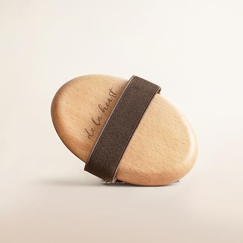 De La Heart Copper Body Brush for Radiant Complexion, Smooth & Glowing Skin