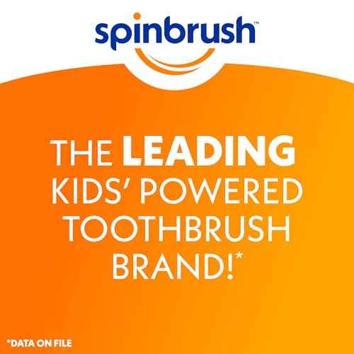 Spinbrush Princess Peach Kid¡¯s Electric Battery Toothbrush, Soft Bristles