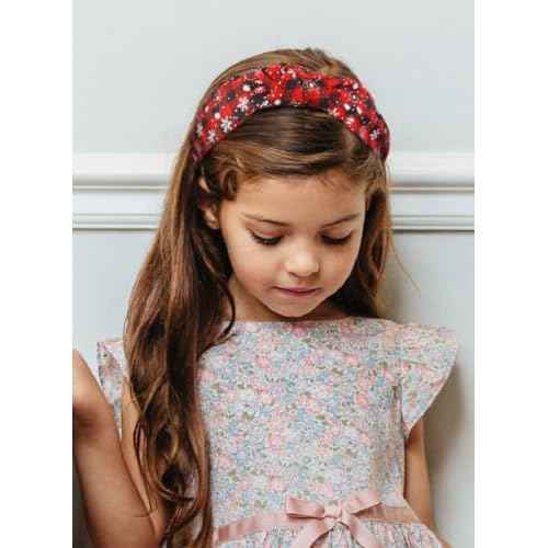 Christmas Headbands for Women Girls Plaid Headbands Holiday Knotted Head Bands with Snowflake Red Black Buffalo Plaid Hair Hoops Festive Top Knot Headband Christmas Gifts Hair Accessories for Women