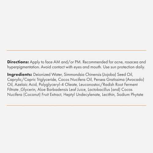 Foundation Skincare Azelaic Acid 14% Cream - Helps Calm Acne & Rosacea, Reduces Inflammation & Minimizes Pores - 1 Fl Oz