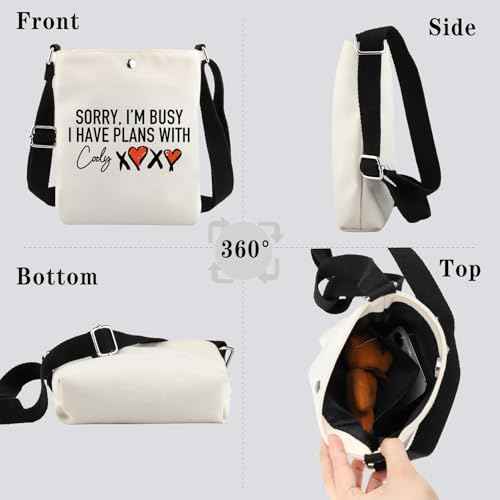GJTIM Ladies Gym Gift Sorry I¡¯m Busy I have Plans With Cody Fitness Travel Bag for Fans (Plans With Cody CB)