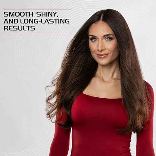 CHI Lava Heated Straightening Brush, 3-in-1 Hair Straightener, Dryer & Smoothing Comb, Reduces Frizz & Increases Shine for Healthy & Easy Styling