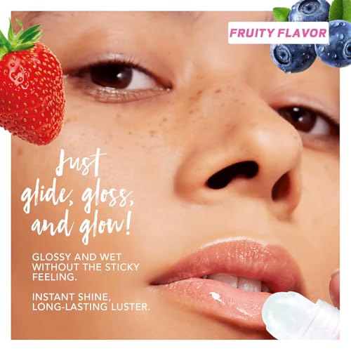 6pcs Macaron Rolling Ball Lip Gloss,Transparent Moisturizing Lip Oil,Lip Gloss for Dry and Chapped Lips,Glossy Lip Make-up for All Age
