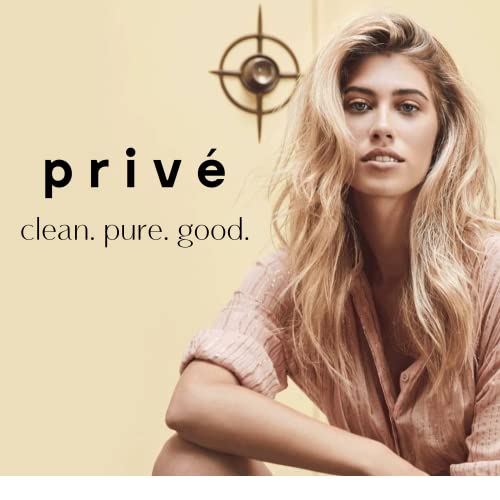 Priv? Amp Up Volumizing Conditioner for Fine Hair - Sulfate Free Hair Conditioner for Men & Women - Vegan & Color-Safe Formula with Bamboo, Green Tea & Acai - Provides Weightless Moisture (33.8 oz)