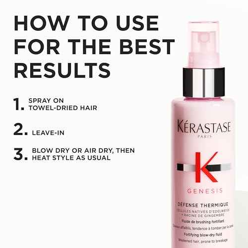 Kerastase Genesis D?fense Thermique Anti Hair-Fall Fortifying Blow-Dry Fluid, 5.1 Ounce