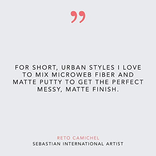 Sebastian Professional Microweb Fiber Hair Styling Texturizer | Remoldable, Silky Soft Finish, & Flexible Hold | Travel Size, 1.5 fl oz