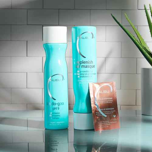 Malibu C Un-Do-Goo Clarifying Shampoo - Removes Product Build Up and Resins from Hair - Shine Restoring, Sulfate-Free Cleanser