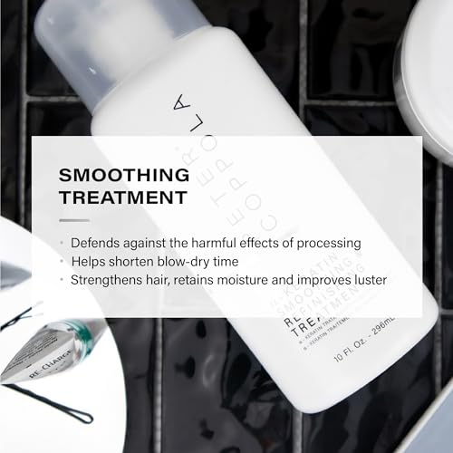 PETER COPPOLA a-Keratin Smoothing And Refinishing Treatment - Semi-Permanent Keratin Hair Treatment Smoothes, Nourishes, And Repairs the Hair - Formaldehyde-Free, Aldehyde-Free (3 Ounce)