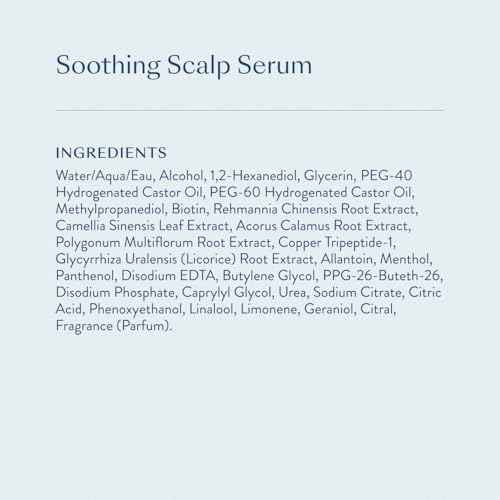 eSalon Soothing Scalp Serum with Biotin and Copper Tripeptide, Antioxidant-Rich Formula, 1 fl oz